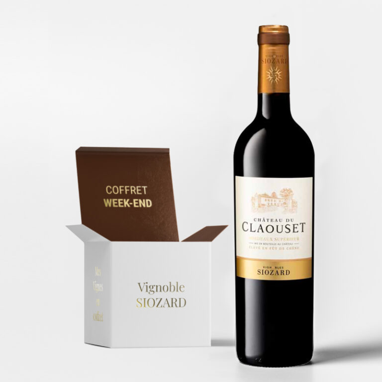 Coffret Week-end Château Claouset - Vignoble Siozard