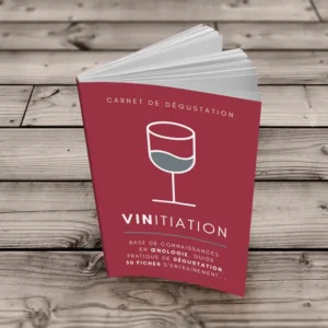 Carnet de degustation des vins